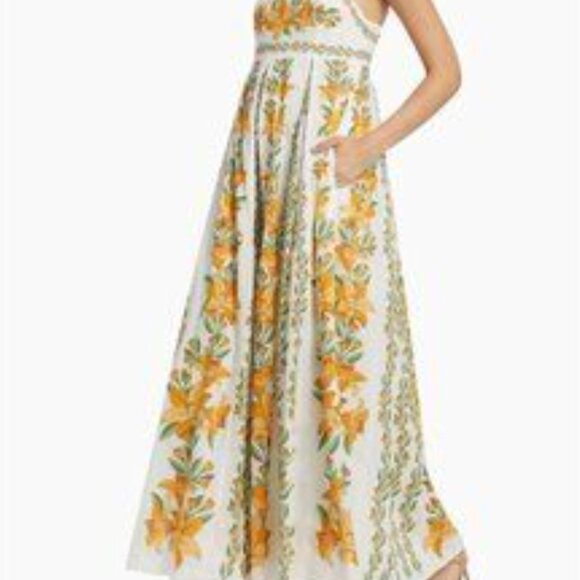 FARM Rio Tropical Lightness Maxi Dress, L, NWT - Picture 4 of 10